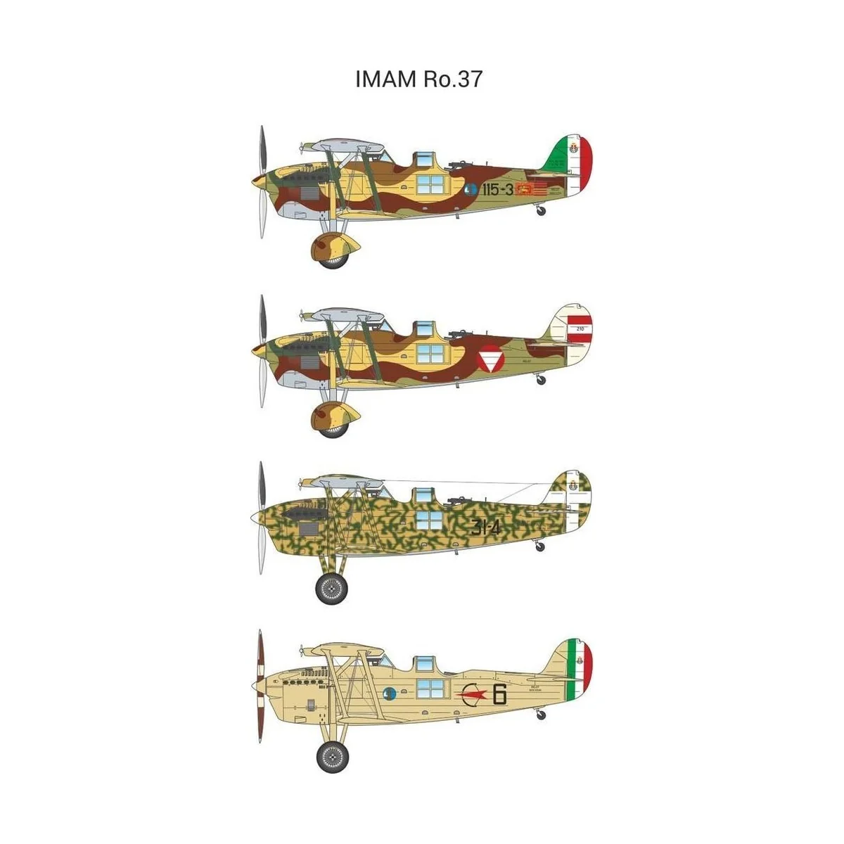 IMAM (Romeo) Ro.37 - Special Hobby 100-SH48183