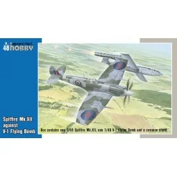 Spitfire Mk.XII against V-1 Flying Bomb, 1/48 - Special Hobby 100-S...