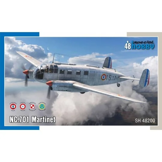 SNCAC NC.701 Martinet, 1/48 - Special Hobby 100-SH48200 SNCAC NC.701 Martinet, 1/48 - Special Hobby 100-SH48200