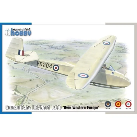 Grunau Baby IIB/Nord 1300 Over Western Europe - Special Hobby 100-S...