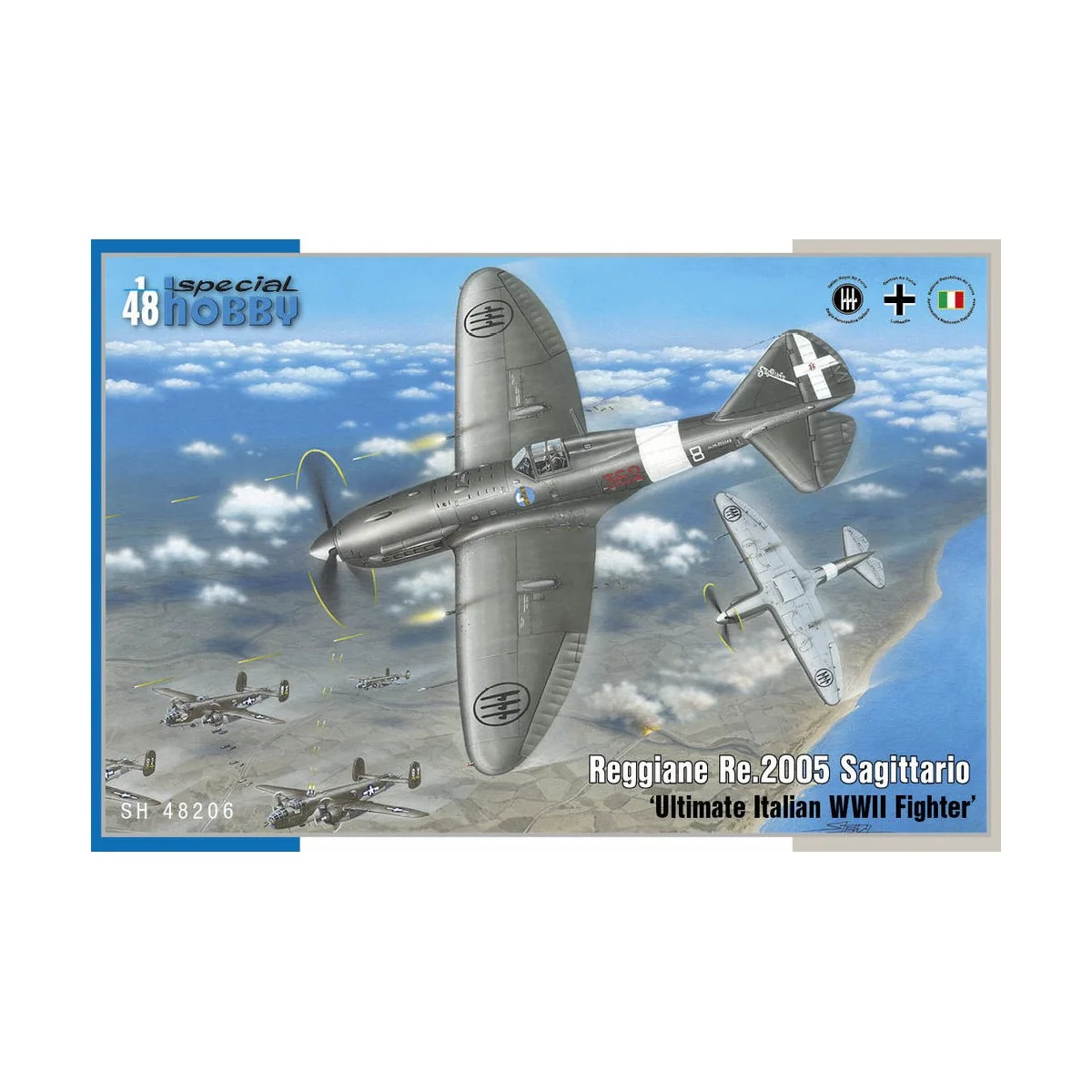 Reggiane Re 2005 Saggitario - Special Hobby 100-SH48206