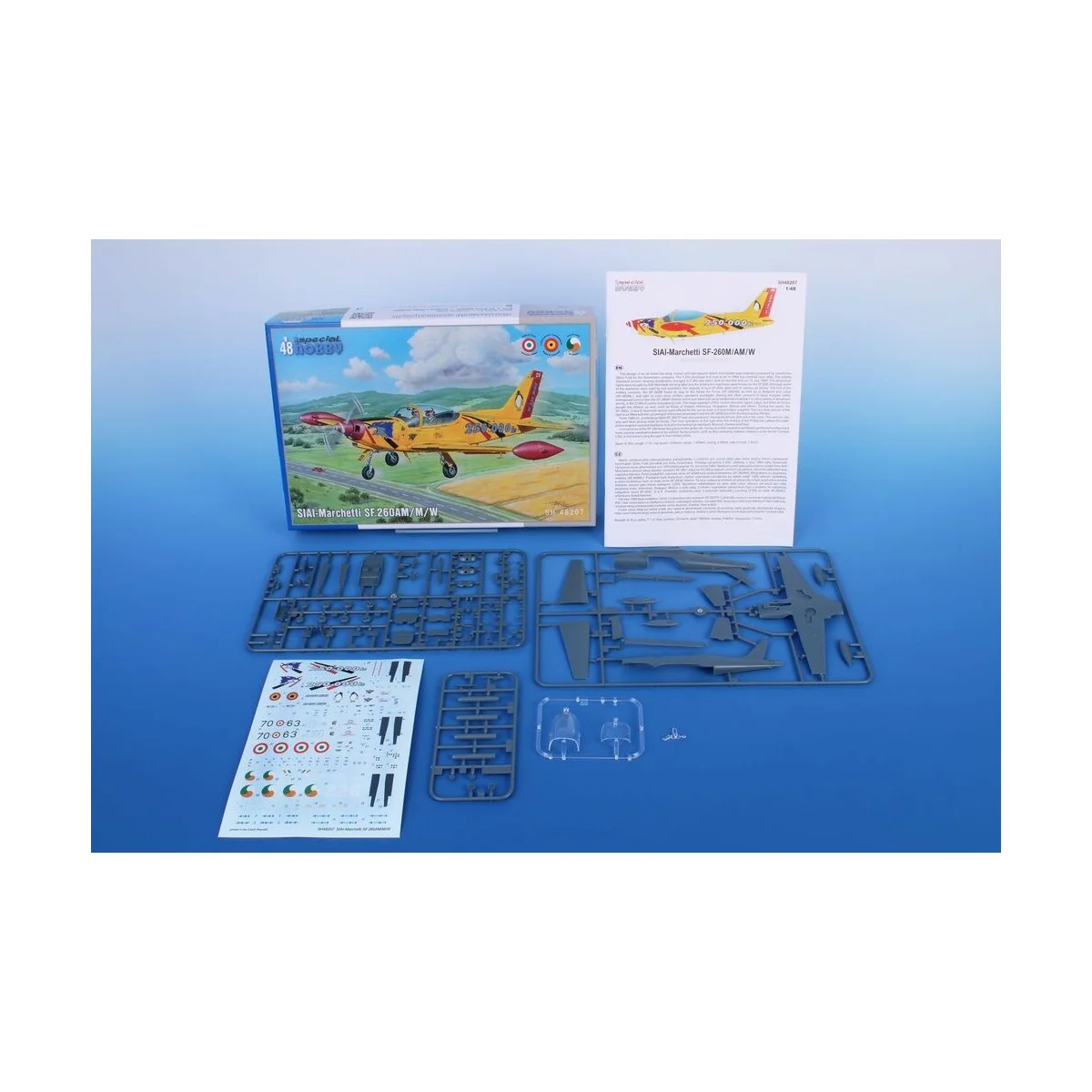 SIAI-Marchetti SF.260AM/M/W, 1/48 - Special Hobby 100-SH48207