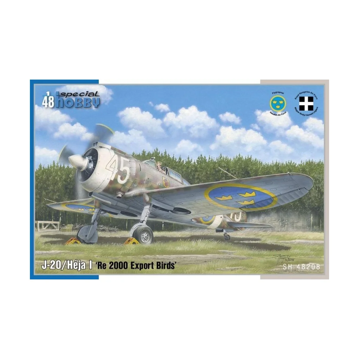 J-20/Héja I 'Re 2000 Export Birds', 1/48 - Special Hobby 100-SH48208 J-20/Héja I 'Re 2000 Export Birds', 1/48 - Special Hobby 100-SH48208