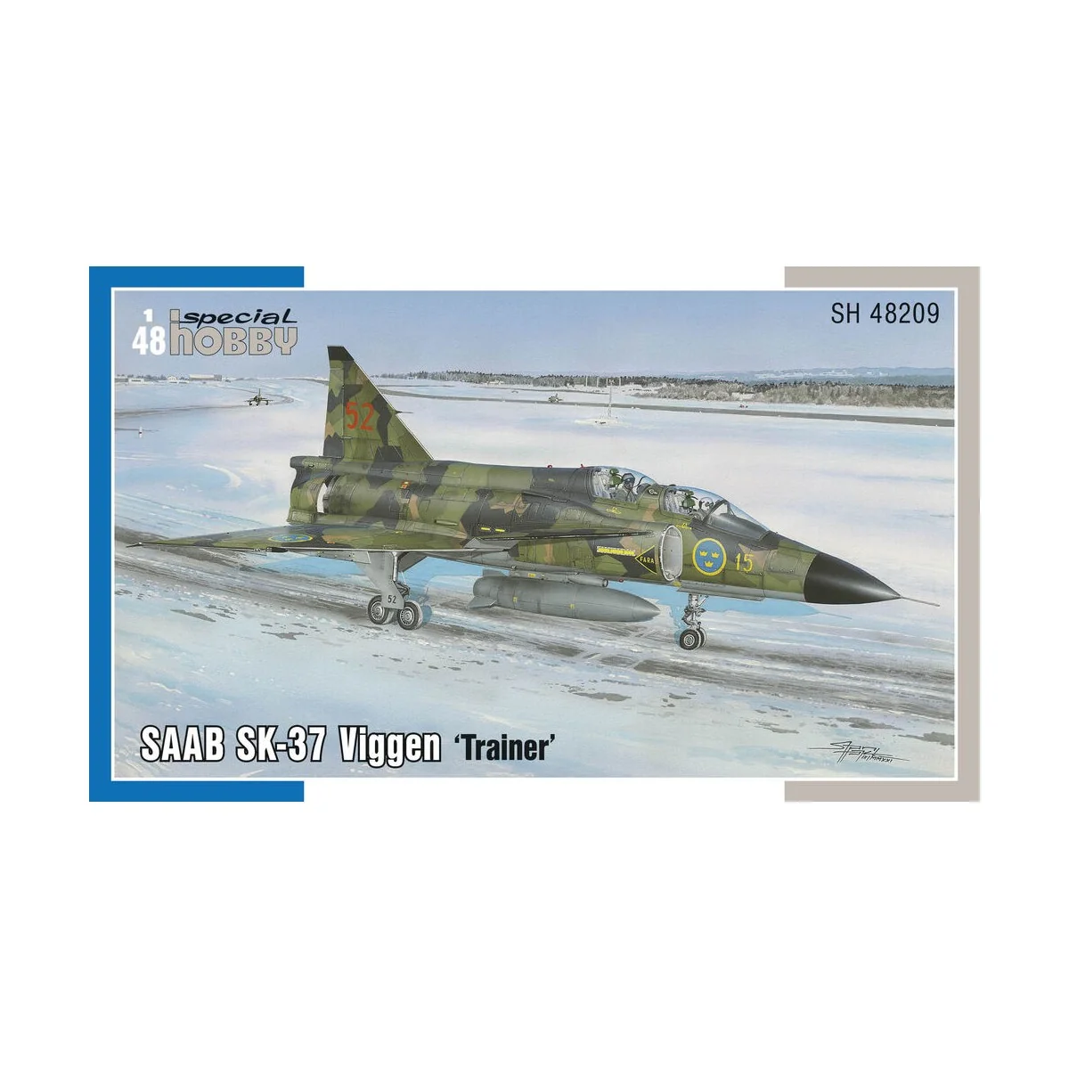 SK-37 Viggen Trainer, 1/48 - Special Hobby 100-SH48209