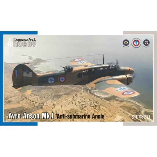 Avro Anson Mk.I ‘Anti-submarine Annie’, 1/48 - Special Hobby 100-SH... Avro Anson Mk.I ‘Anti-submarine Annie’, 1/48 - Special Hobby 100-SH...