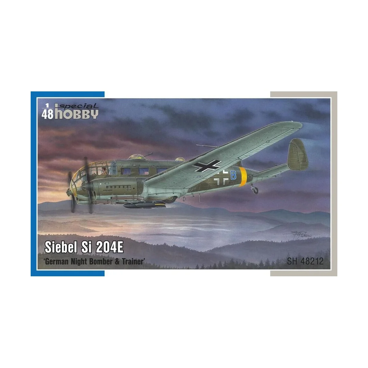Siebel Si 204E German Night Bomber & Trainer, 1/48 - Special Hobby ... Siebel Si 204E German Night Bomber & Trainer, 1/48 - Special Hobby ...