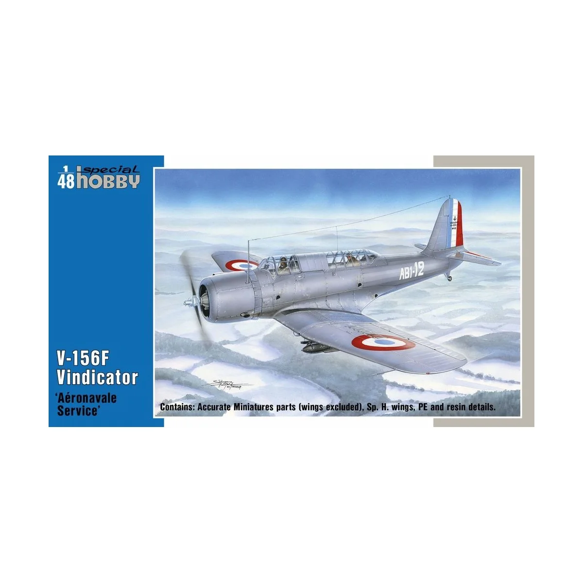 V-156F Vindicator Aéronavale Service - Special Hobby 100-SH48213