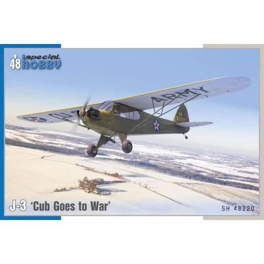 J-3 'Cub Goes to War', 1/48 - Special Hobby 100-SH48220 J-3 'Cub Goes to War', 1/48 - Special Hobby 100-SH48220