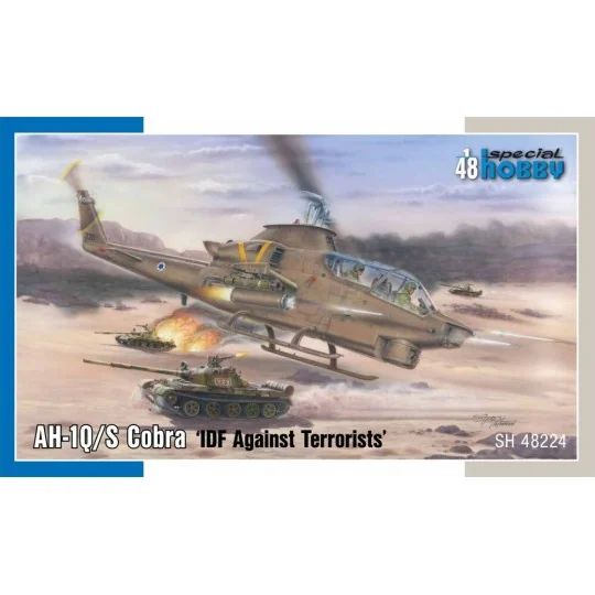 AH-1Q/S Cobra ‘IDF Against Terrorists’, 1/48 - Special Hobby 100-SH... AH-1Q/S Cobra ‘IDF Against Terrorists’, 1/48 - Special Hobby 100-SH...