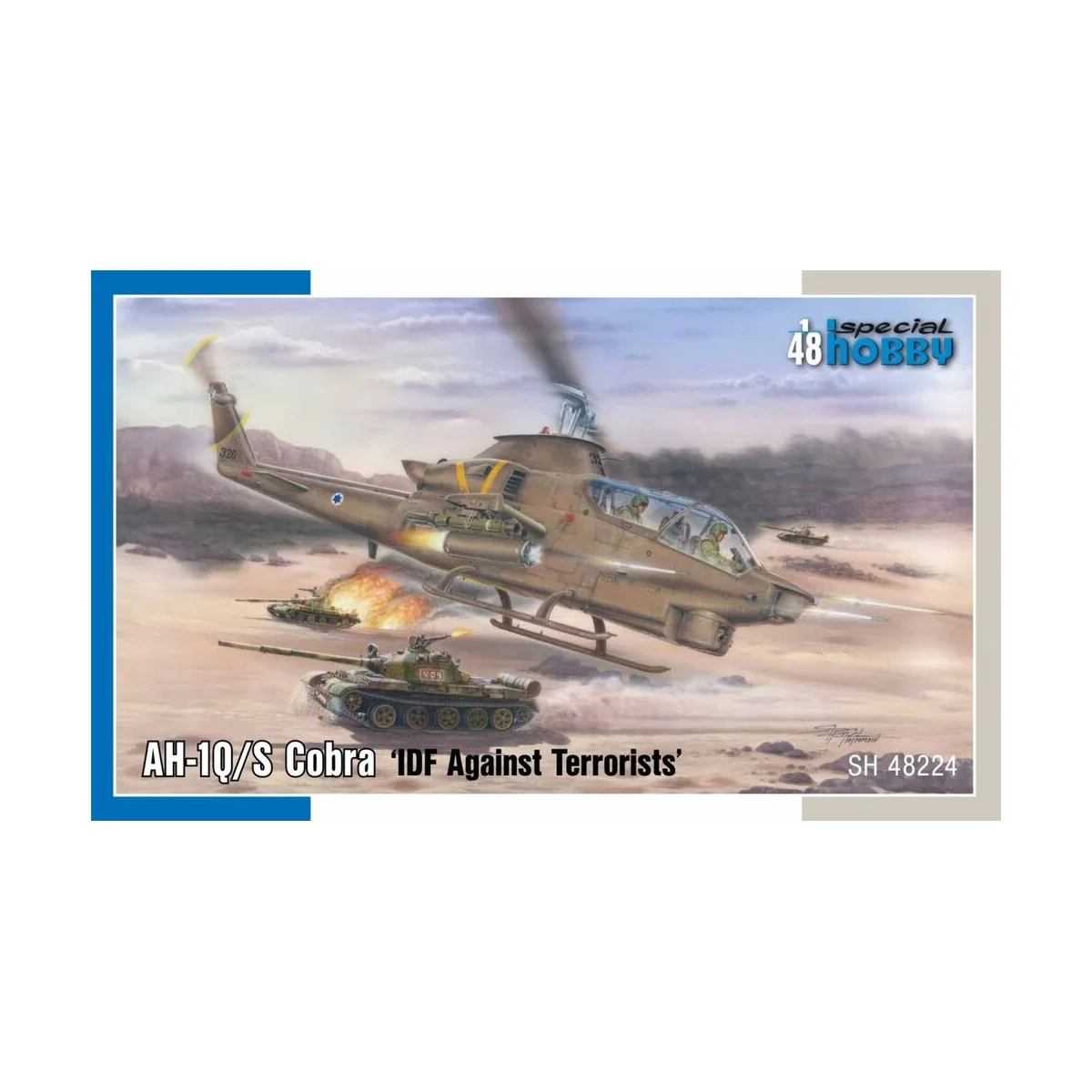 AH-1Q/S Cobra ‘IDF Against Terrorists’ - Special Hobby 100-SH48224