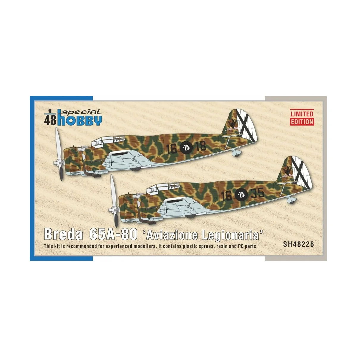 Breda 65A-80 'Aviazione Legionaria' - Special Hobby 100-SH48226