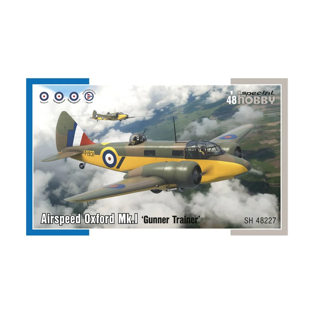 Airspeed Oxford Mk.I 'Gunner Trainer' - Special Hobby 100-SH48227