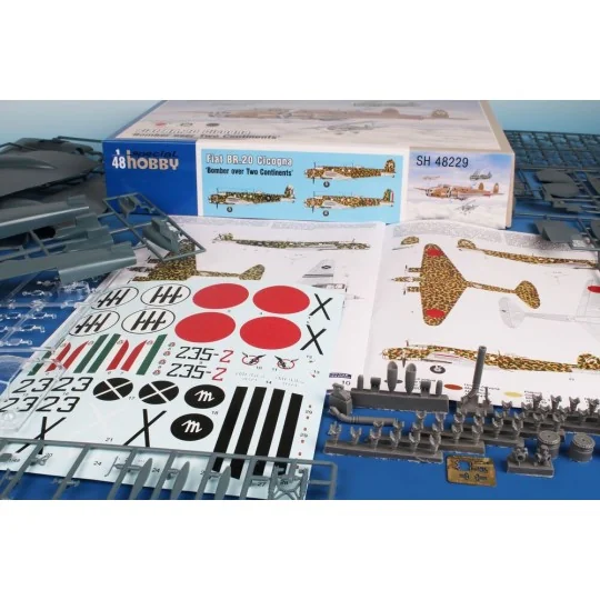 Fiat Br.20 Cicogna ‘Bomber over Two Continents’, 1/48 - Special Hob...