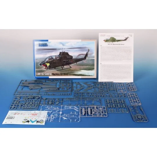 AH-1G Cobra ‘Marines/US Navy’, 1/48 - Special Hobby 100-SH48235 AH-1G Cobra ‘Marines/US Navy’, 1/48 - Special Hobby 100-SH48235