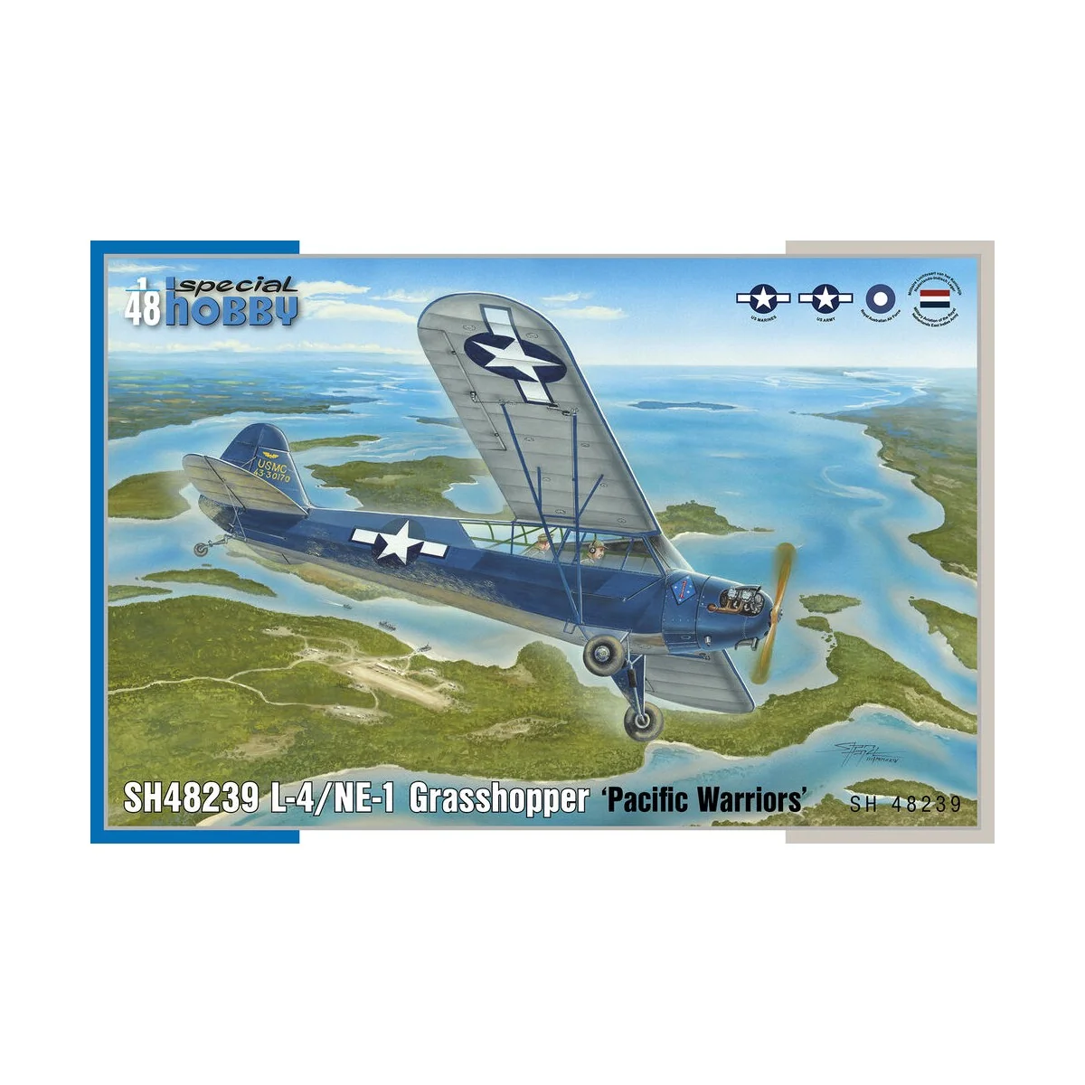L-4/NE-1 Grasshopper ‘Pacific Warriors’, 1/48 - Special Hobby 100-S...