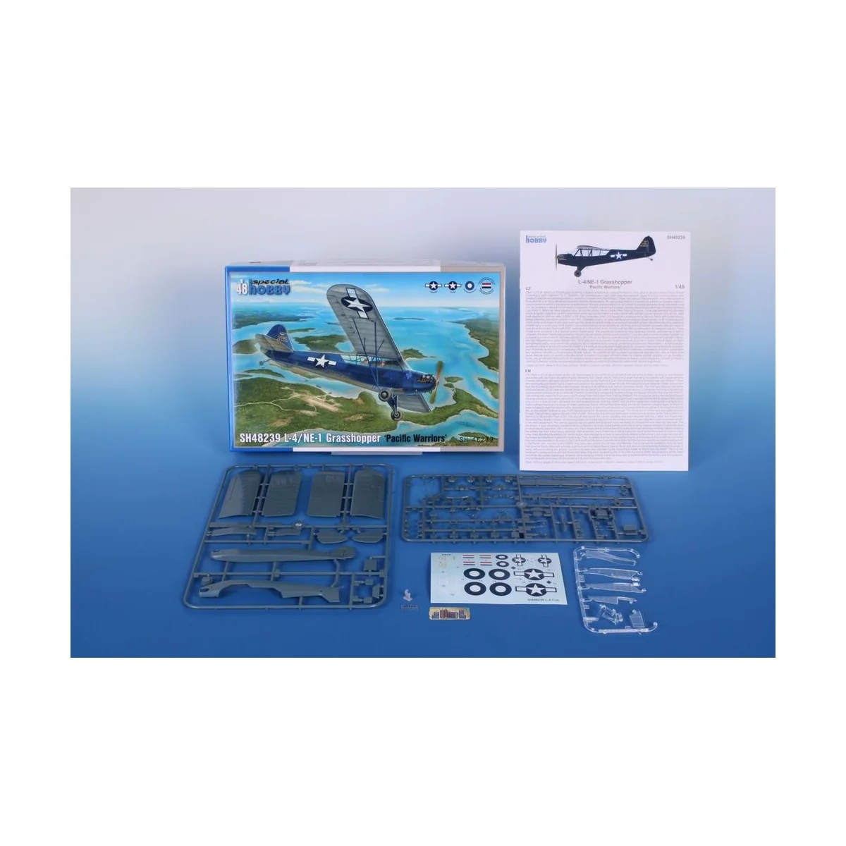 L-4/NE-1 Grasshopper ‘Pacific Warriors’, 1/48 - Special Hobby 100-S...