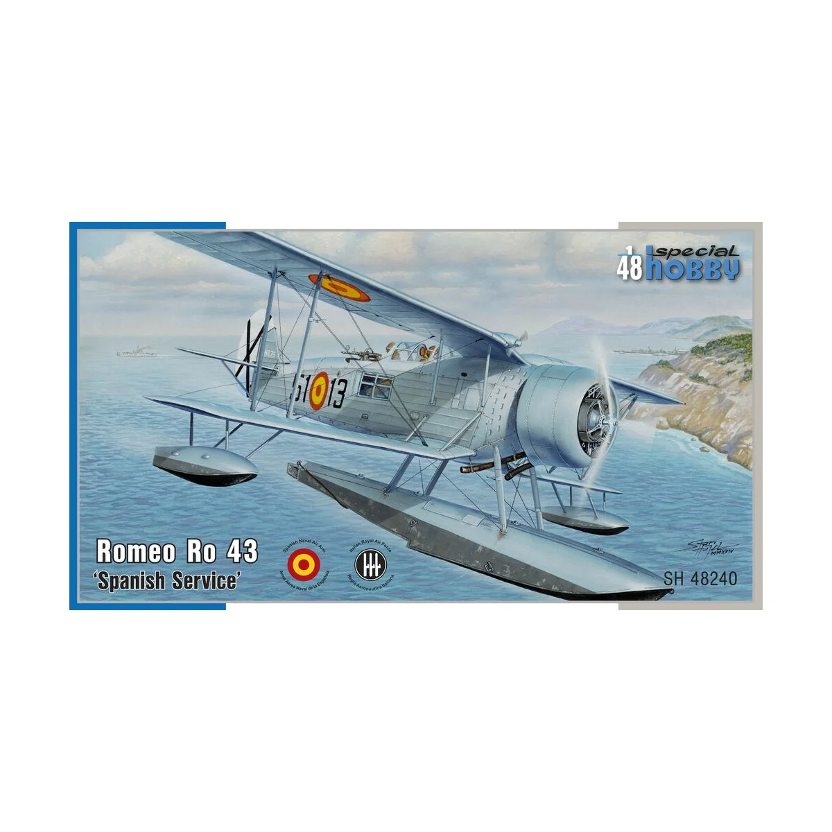 Romeo Ro 43 ‘Spanish Service’, 1/48 - Special Hobby 100-SH48240