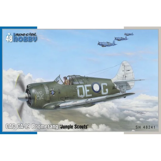 CAC CA-19 Boomerang ‘Jungle Scouts’, 1/48 - Special Hobby 100-SH48241 CAC CA-19 Boomerang ‘Jungle Scouts’, 1/48 - Special Hobby 100-SH48241