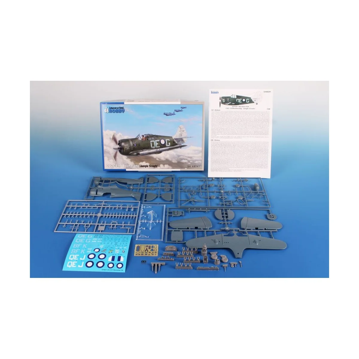 CAC CA-19 Boomerang ‘Jungle Scouts’ - Special Hobby 100-SH48241