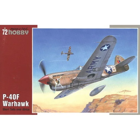 P-40F Warhawk Merlin-powered - Special Hobby 100-SH72155