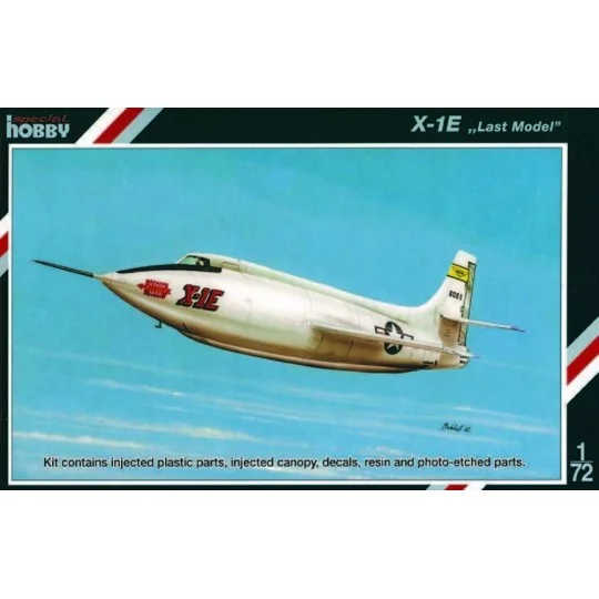X-1E Last Model - Special Hobby 100-SH72158