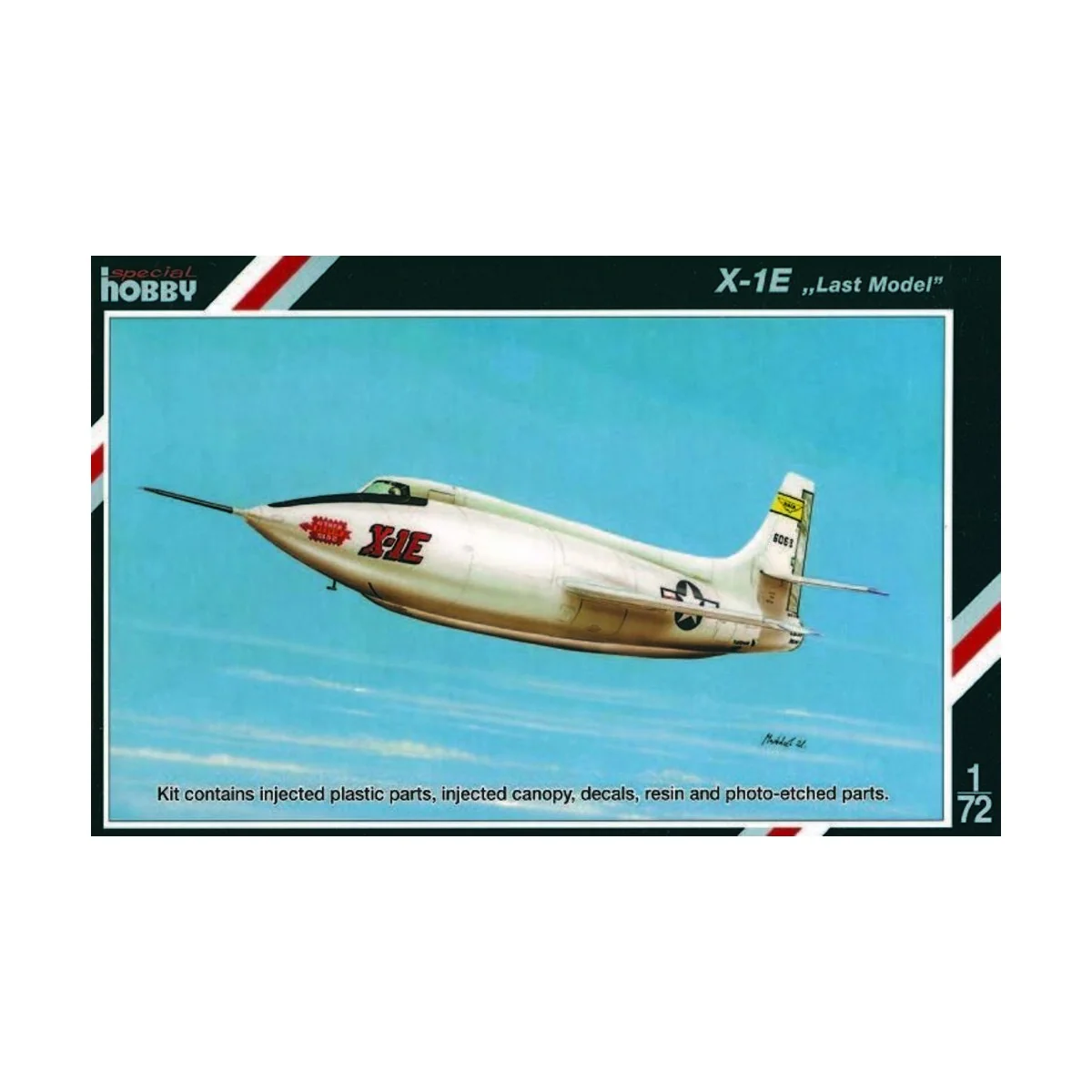X-1E Last Model, 1/72 - Special Hobby 100-SH72158