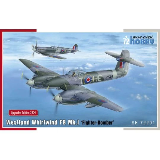 Westland Whirlwind FB Mk.I Fighter Bombe, 1/72 - Special Hobby 100-... Westland Whirlwind FB Mk.I Fighter Bombe, 1/72 - Special Hobby 100-...