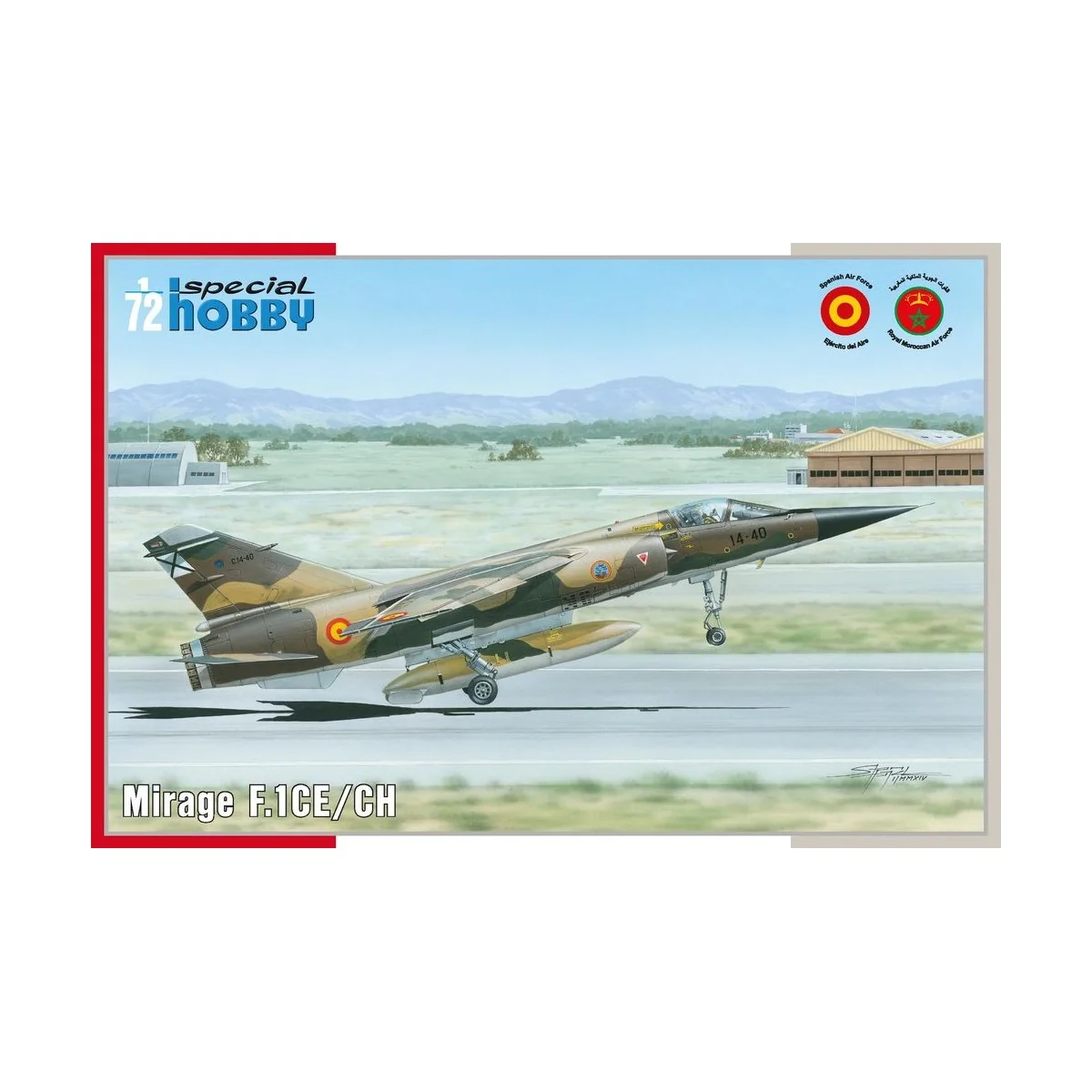 Mirage F.1 CE/CH, 1/72 - Special Hobby 100-SH72289 Mirage F.1 CE/CH, 1/72 - Special Hobby 100-SH72289