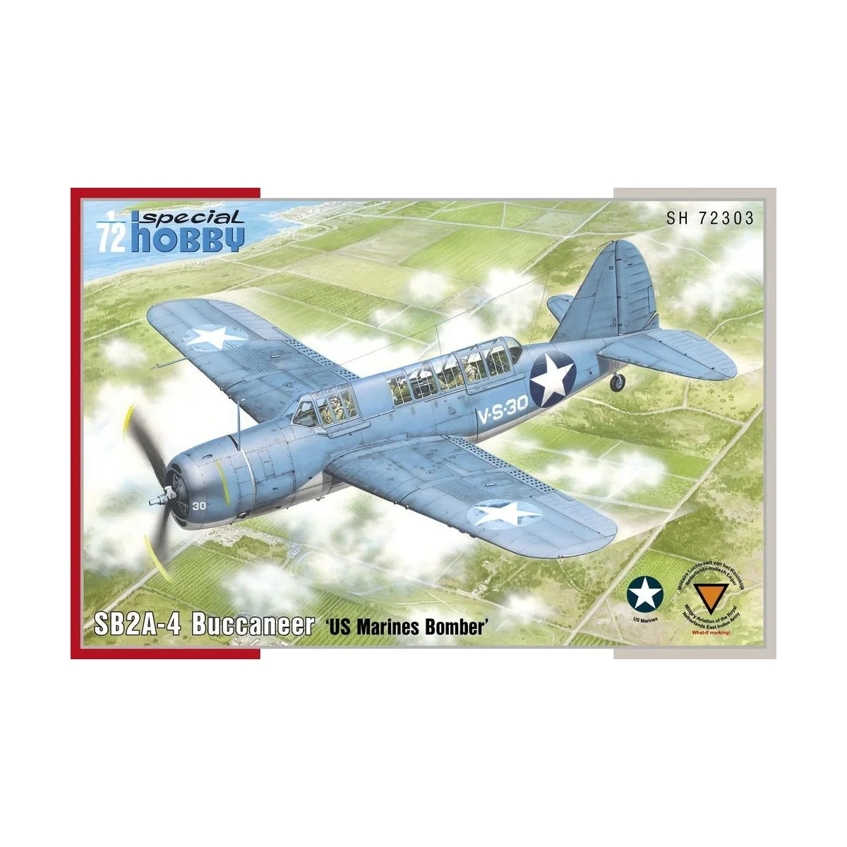 SB2A-4 Buccaneer US Marines Bomber, 1/72 - Special Hobby 100-SH72303