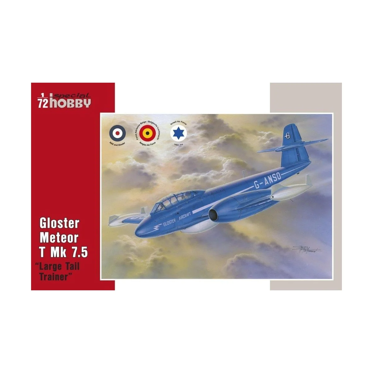 Gloster Meteor T Mk 7.5, 1/72 - Special Hobby 100-SH72317