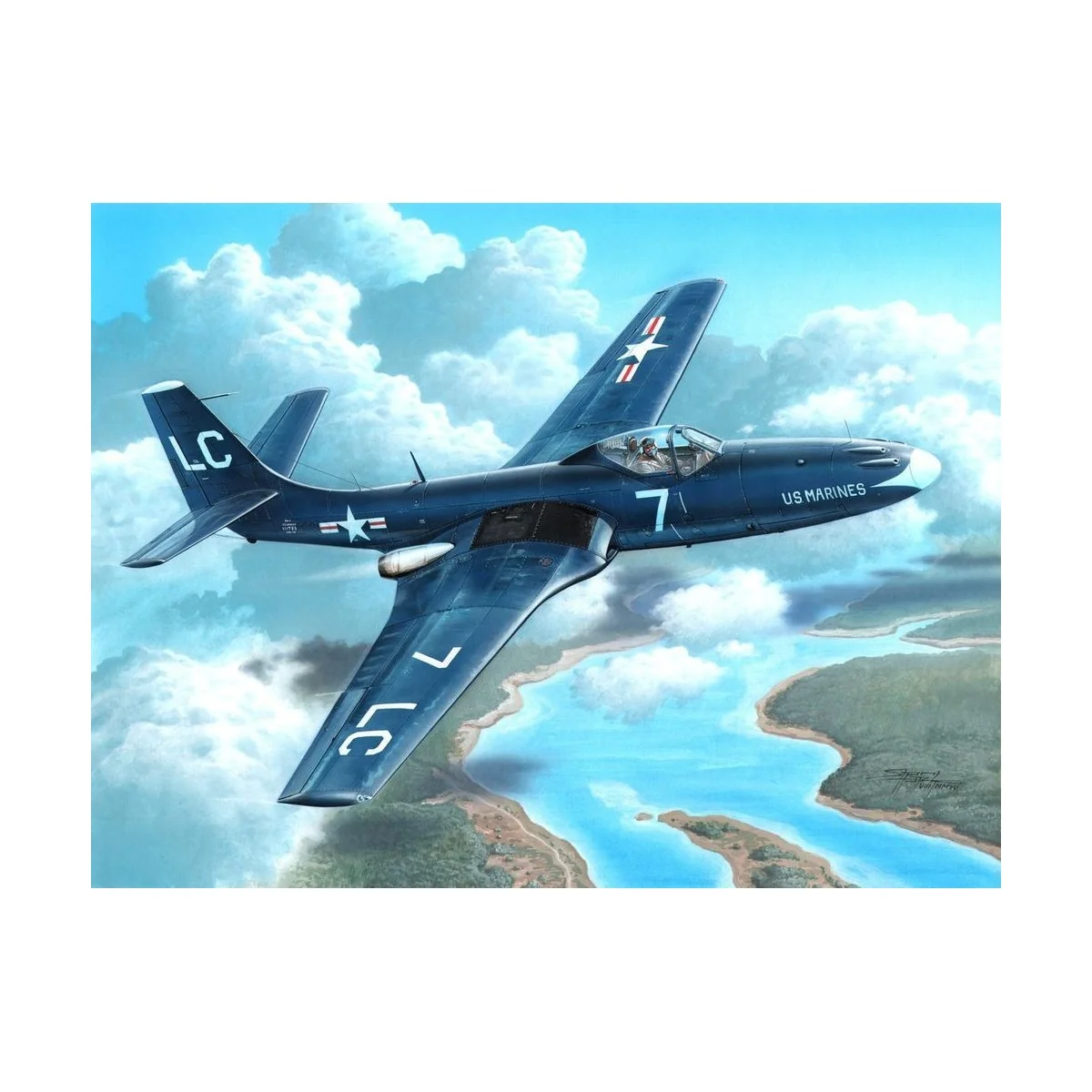 FH-1 Phantom 'MARINES First Jet', 1/72 - Special Hobby 100-SH72335