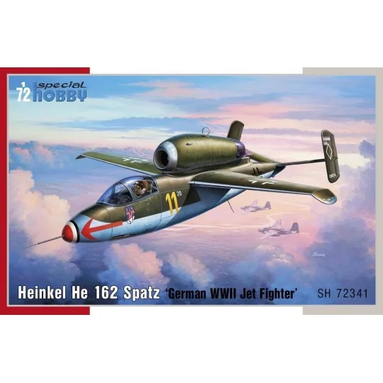 Heinkel He 162 Spatz, 1/72 - Special Hobby 100-SH72341 Heinkel He 162 Spatz, 1/72 - Special Hobby 100-SH72341