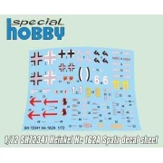 Heinkel He 162 Spatz, 1/72 - Special Hobby 100-SH72341 Heinkel He 162 Spatz, 1/72 - Special Hobby 100-SH72341