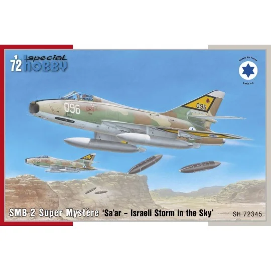 SMB-2 Super Mystère 'Sa’ar – Israeli Storm in the Sky', 1/72 - Spec... SMB-2 Super Mystère 'Sa’ar – Israeli Storm in the Sky', 1/72 - Spec...