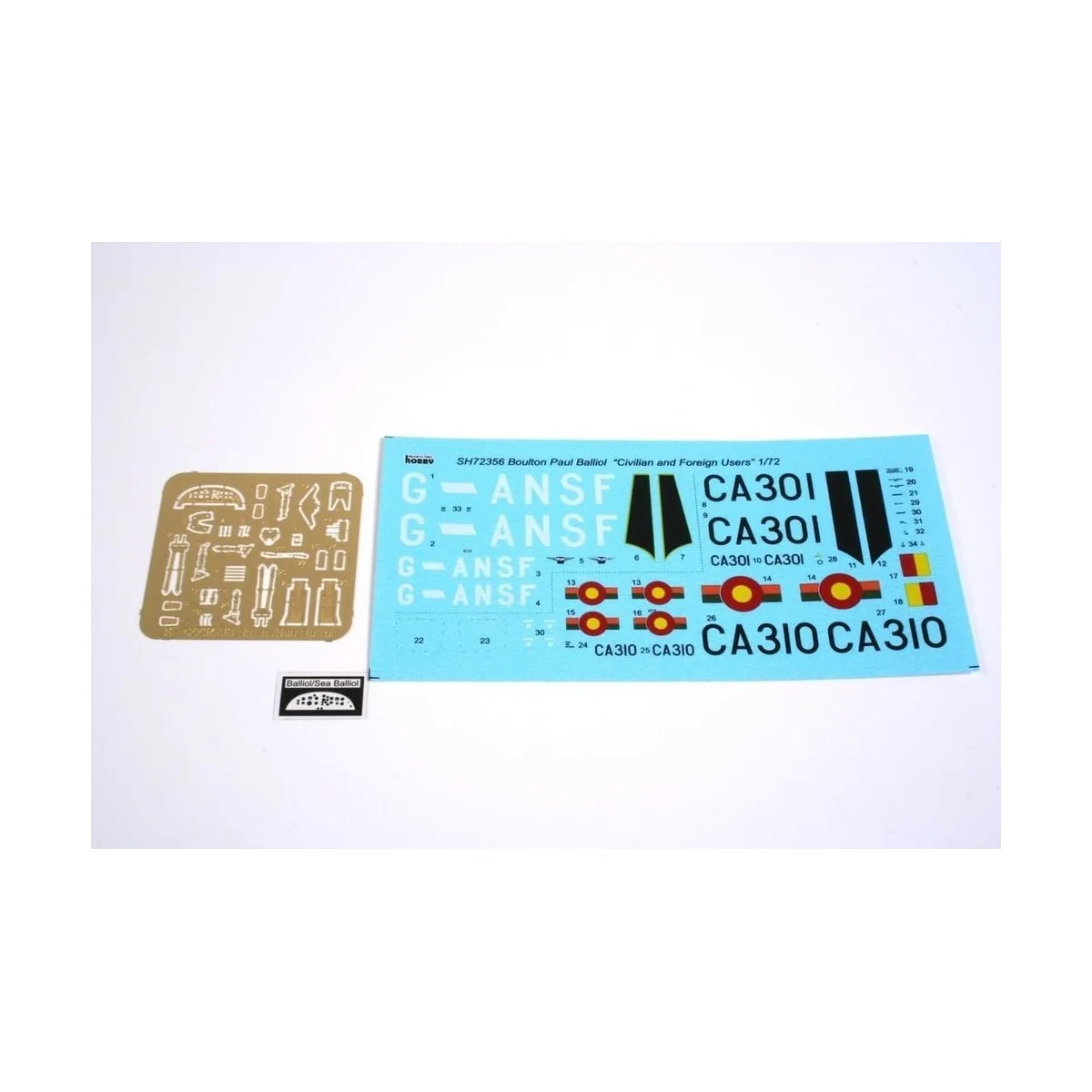 Bolton Paul Balliol"Civilian and Foreign Users, 1/72 - Special Hobb...