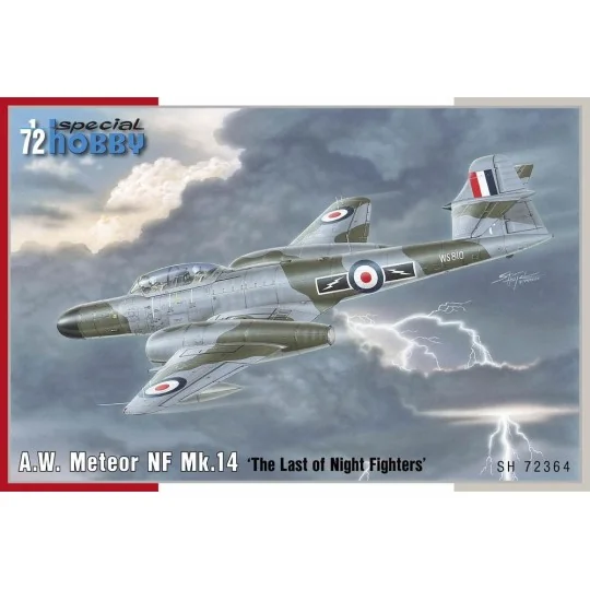 A.W. Meteor NF Mk.14 The Last of Night Fighters, 1/72 - Special Hob...