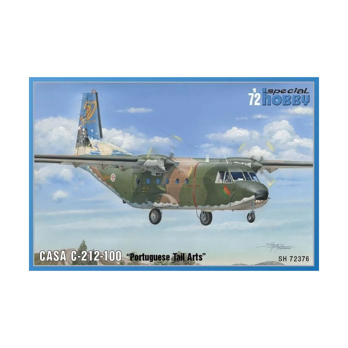 CASA C.212-100 "Tail Art", 1/72 - Special Hobby 100-SH72376 CASA C.212-100 "Tail Art", 1/72 - Special Hobby 100-SH72376