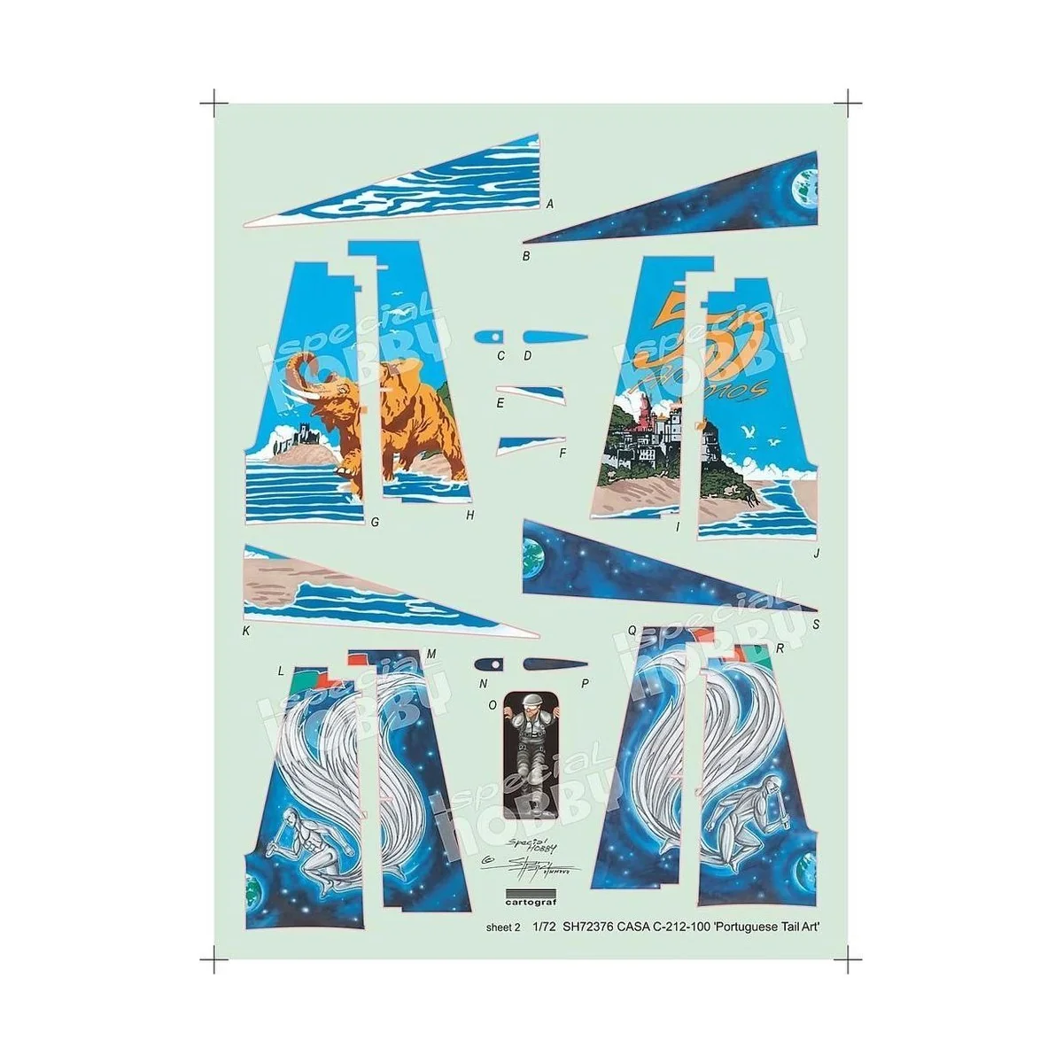 CASA C.212-100 "Tail Art" - Special Hobby 100-SH72376