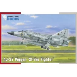 AJ-37 Viggen Strike Fighter, 1/72 - Special Hobby 100-SH72378
