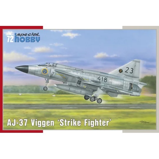 AJ-37 Viggen Strike Fighter - Special Hobby 100-SH72378