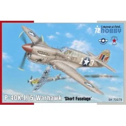 P-40K-1/5 Warhawk, 1/72 - Special Hobby 100-SH72379