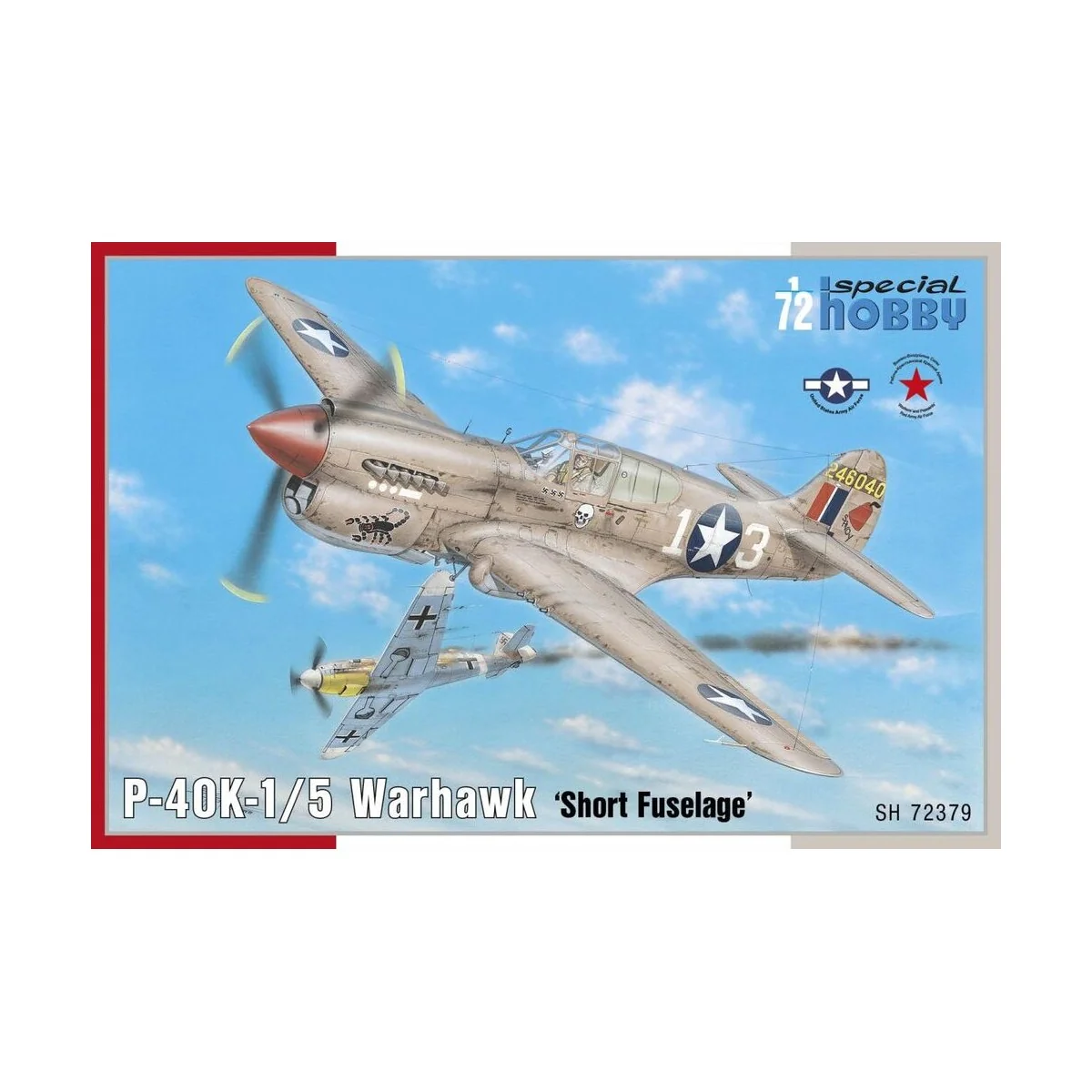 P-40K-1/5 Warhawk - Special Hobby 100-SH72379