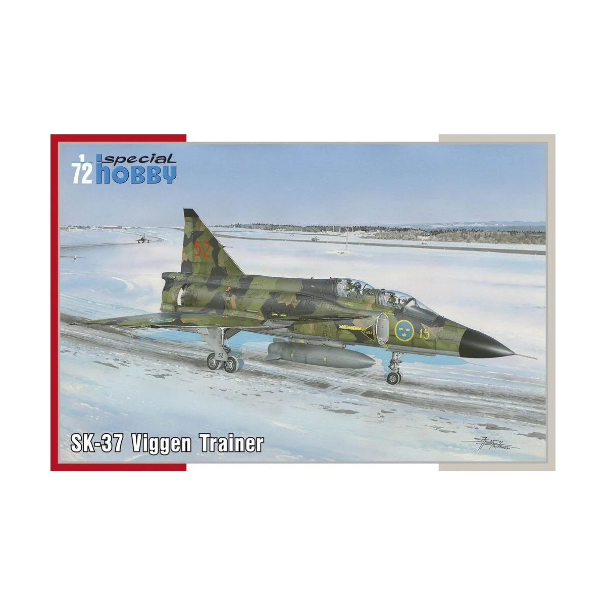 SK-37 Viggen Trainer, 1/72 - Special Hobby 100-SH72381