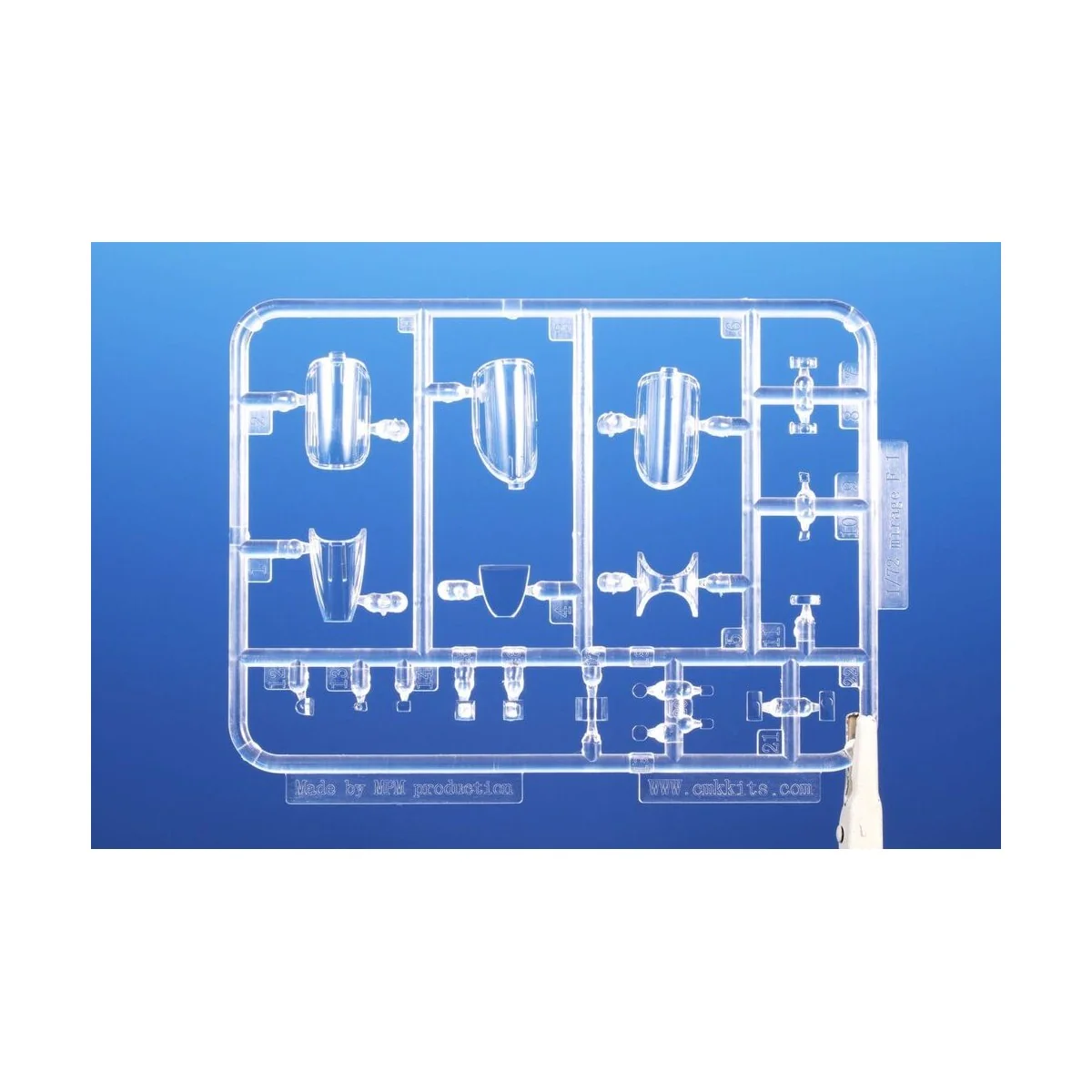 Mirage F.1 EQ/ED, 1/72 - Special Hobby 100-SH72386