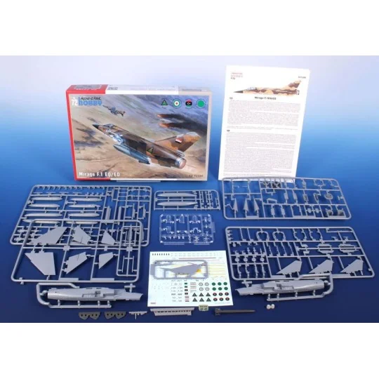 Mirage F.1 EQ/ED 1/72 - Special Hobby 100-SH72386
