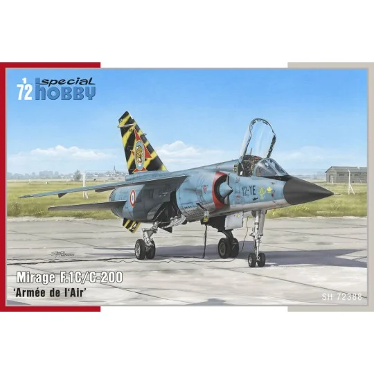 Mirage F.1C/C-200'Armee de I Air, 1/72 - Special Hobby 100-SH72388 Mirage F.1C/C-200'Armee de I Air, 1/72 - Special Hobby 100-SH72388
