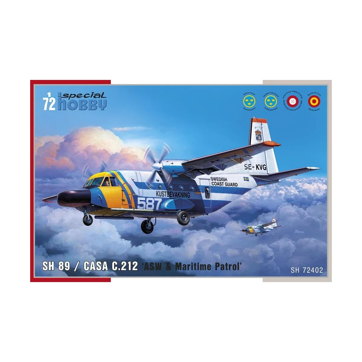 SH 89 / CASA C.212 'ASW & Maritime Patrol' - Special Hobby 100-SH72402
