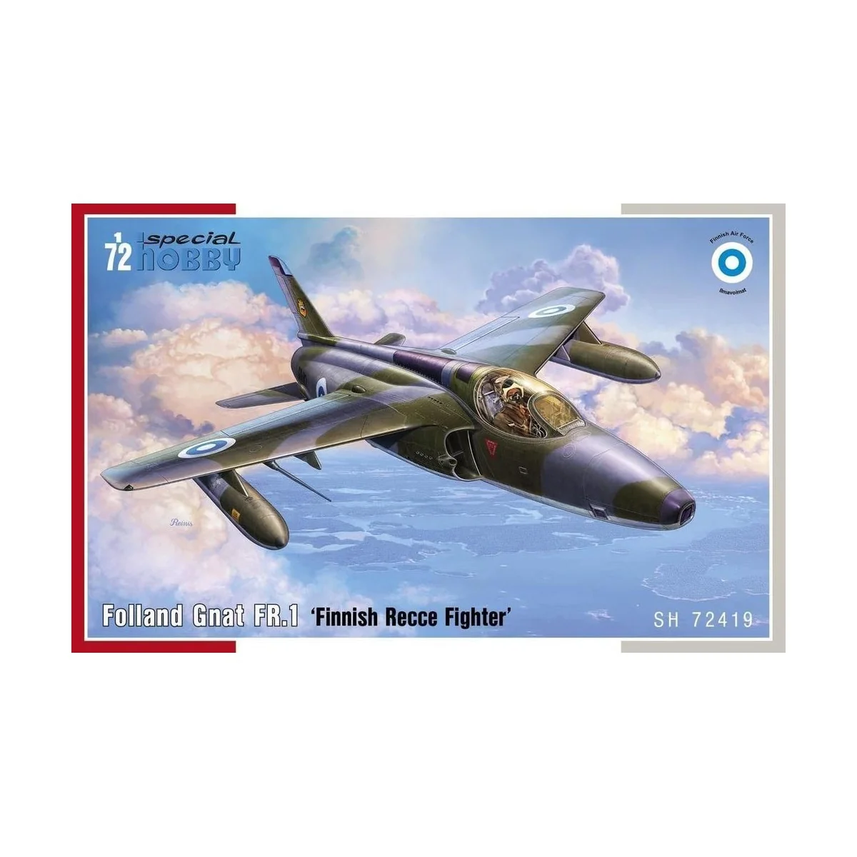 Folland Gnat FR.1 Finnish Recce Fighter - Special Hobby 100-SH72419