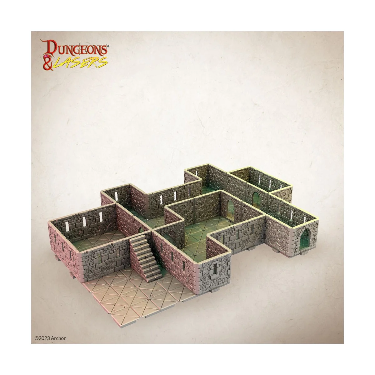 Dungeons & Lasers Starter Set: GRAND STRONGHOLD - Archon Studio DNL...