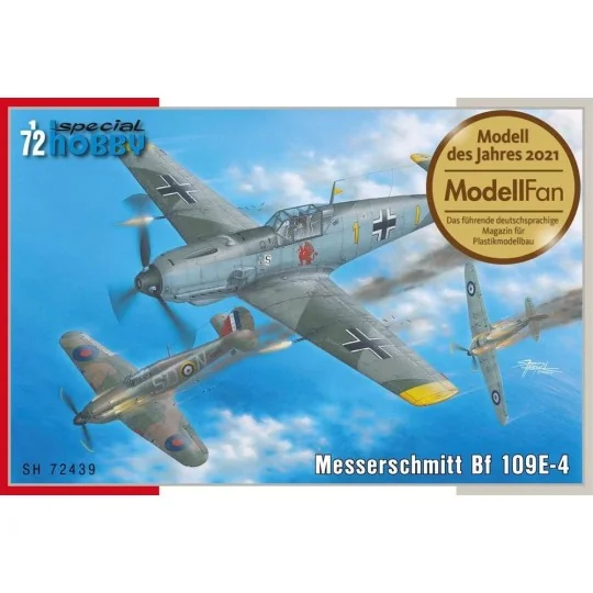 Messerschmitt Bf 109E-4, 1/72 - Special Hobby 100-SH72439 Messerschmitt Bf 109E-4, 1/72 - Special Hobby 100-SH72439